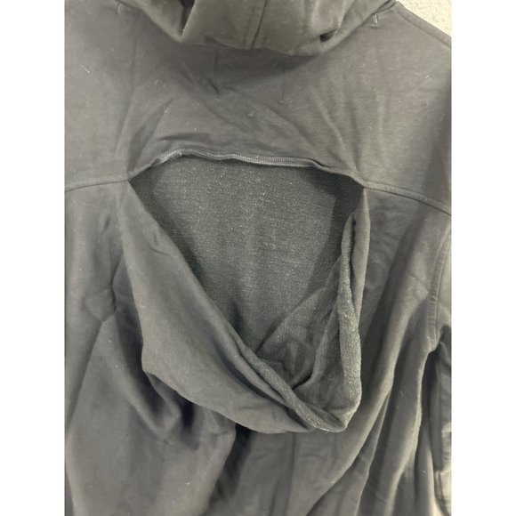 Victoria Secret Sport Hoodie Sweatshirt Holey Back GUC Women's Size L - Picture 4 of 10